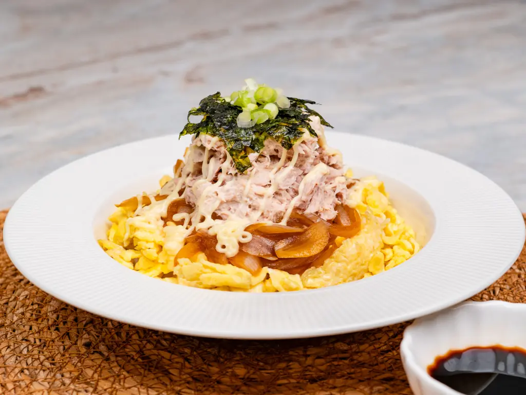 Tuna mayo rice bowl, Tuna mayo deopbap, Korean rice bowl recipe