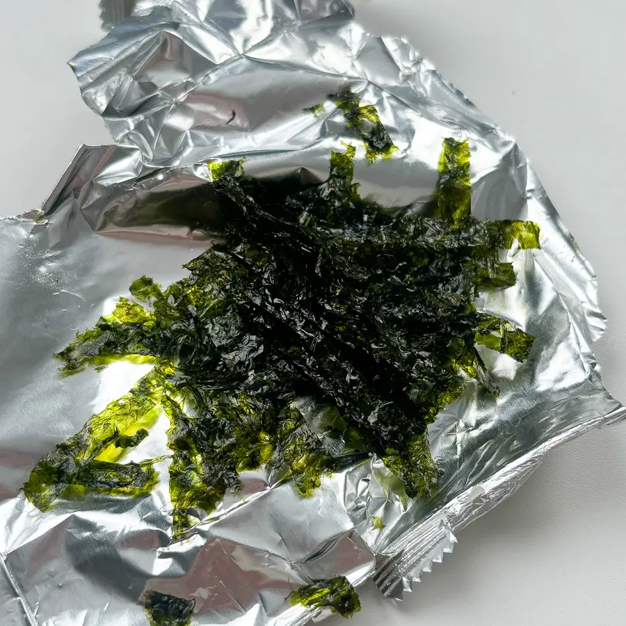 Tuna mayo rice bowl, Tuna mayo deopbap, seaweed