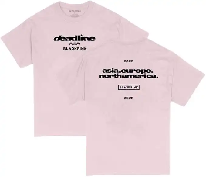 BLACKPINK Deadline T-Shirt (Pink)