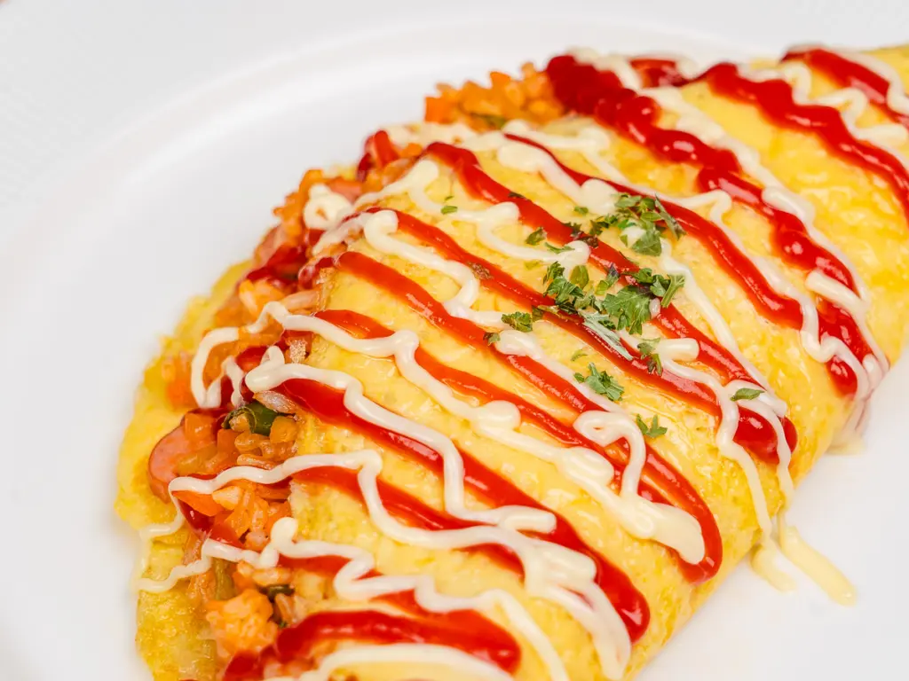 Easy Omurice: Omelet Rice Featuring Ketchup Fried Rice omurice recipe, omelet rice recipe, ketchup fried rice