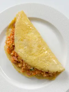 Easy Omurice: Omelet Rice Featuring Ketchup Fried Rice omurice recipe, omelet rice recipe, ketchup fried rice