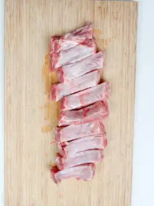 Sweet Korean pork ribs, braised pork ribs, pressure cooker pork ribs recipe