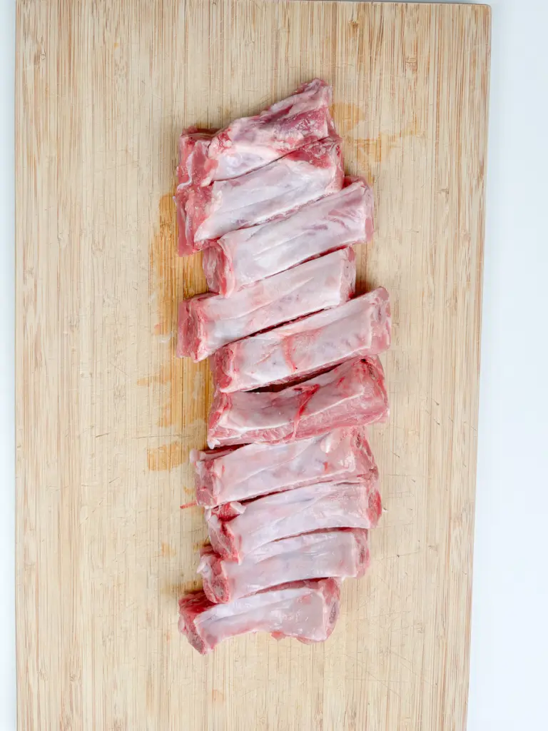 Korean Pork Ribs: Super Tender Sweet Soy Sauce Braised Ribs Sweet Korean pork ribs, braised pork ribs, pressure cooker pork ribs recipe