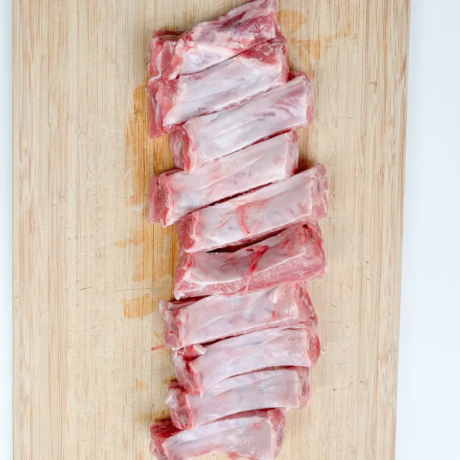 Sweet Korean pork ribs, braised pork ribs, pressure cooker pork ribs recipe
