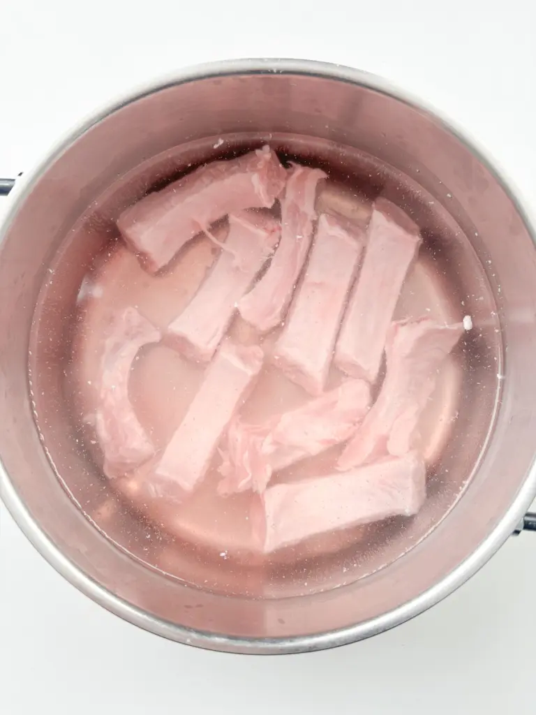 Korean Pork Ribs: Super Tender Sweet Soy Sauce Braised Ribs Sweet Korean pork ribs, braised pork ribs, pressure cooker pork ribs recipe