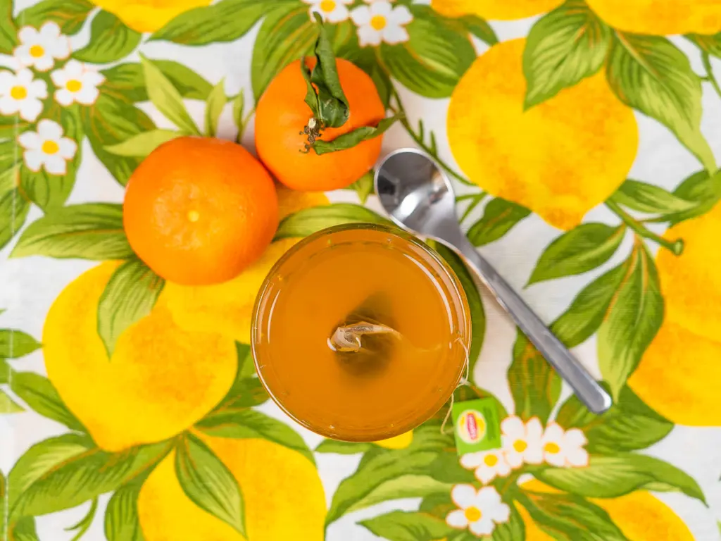 yuja mint tea, starbucks tea, starbucks copycat recipe