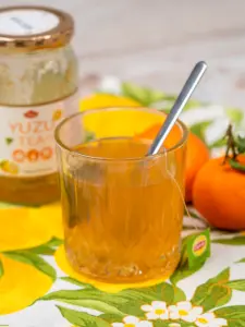 yuja mint tea, starbucks tea, starbucks copycat recipe