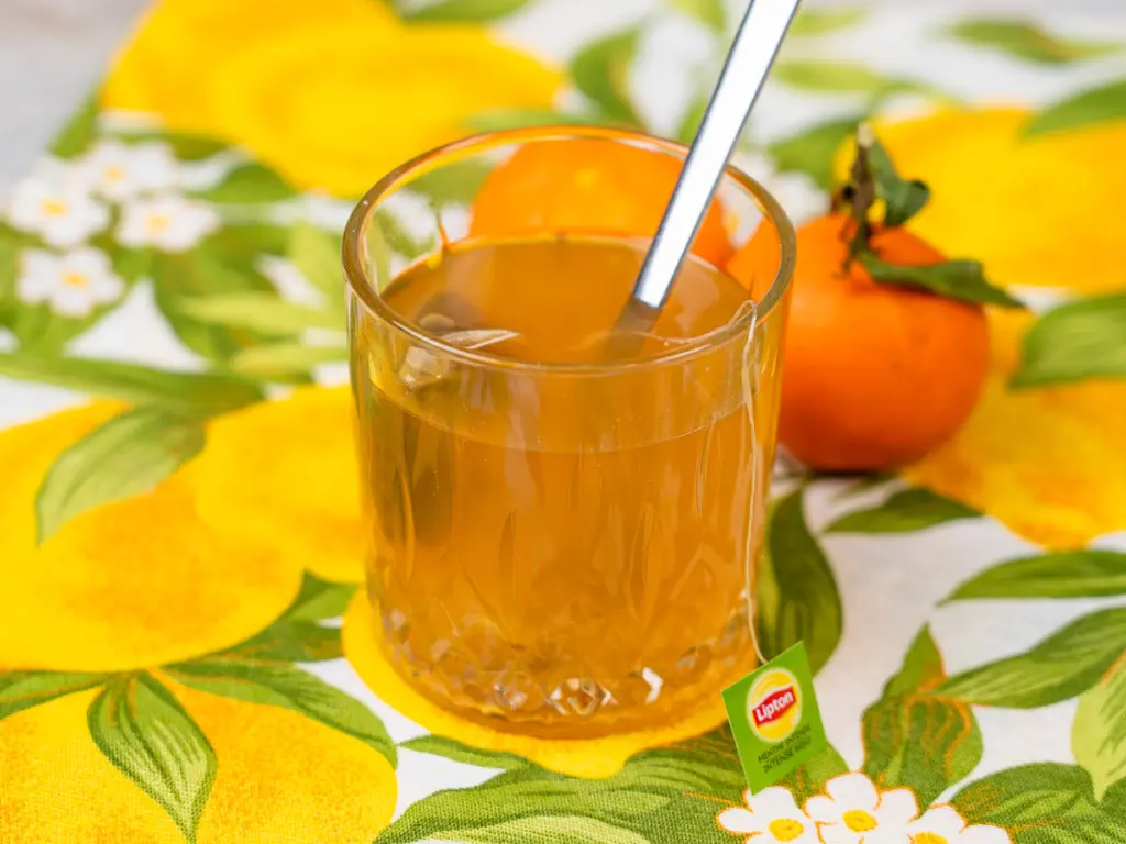 yuja mint tea, starbucks tea, starbucks copycat recipe