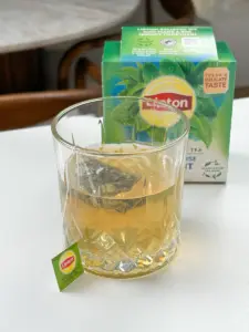 yuja mint tea, starbucks tea, starbucks copycat recipe