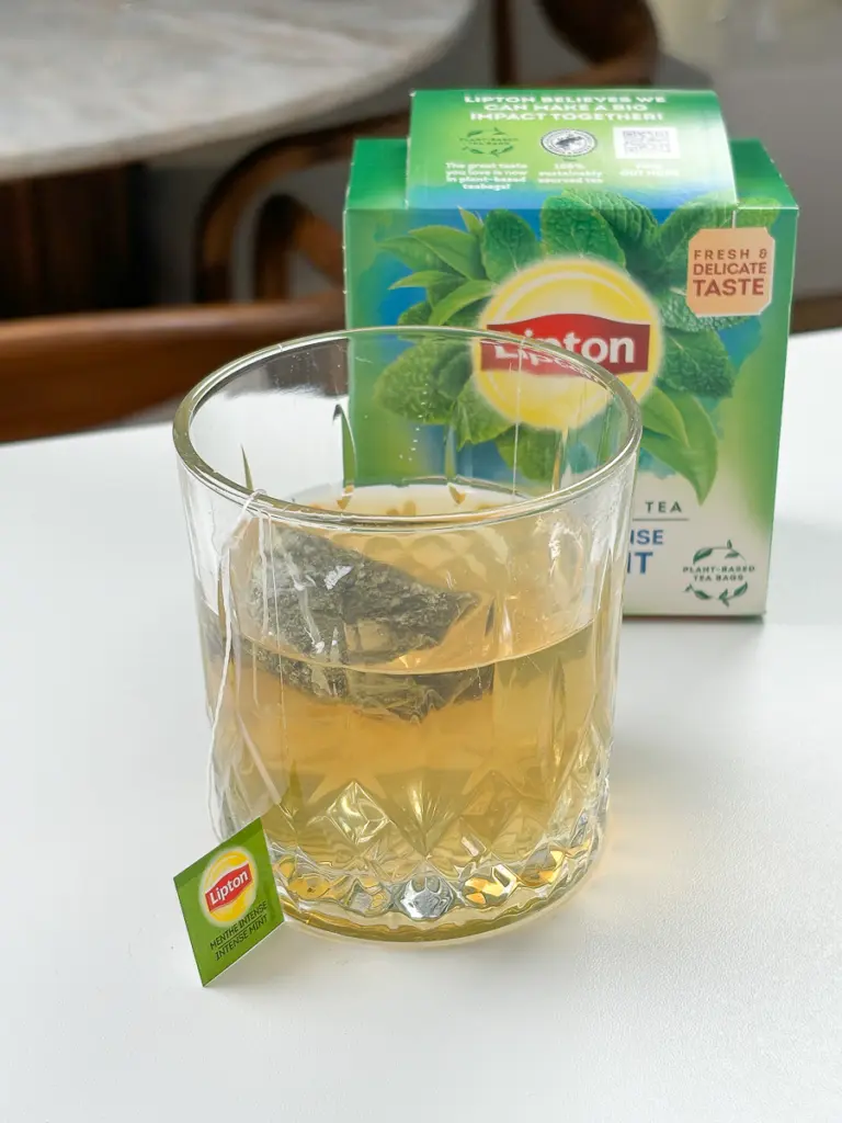yuja mint tea, starbucks tea, starbucks copycat recipe
