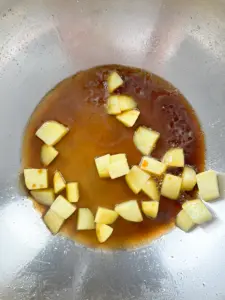 Korean braised potatoes (Gamja Jorim) Korean potato side dish recipe