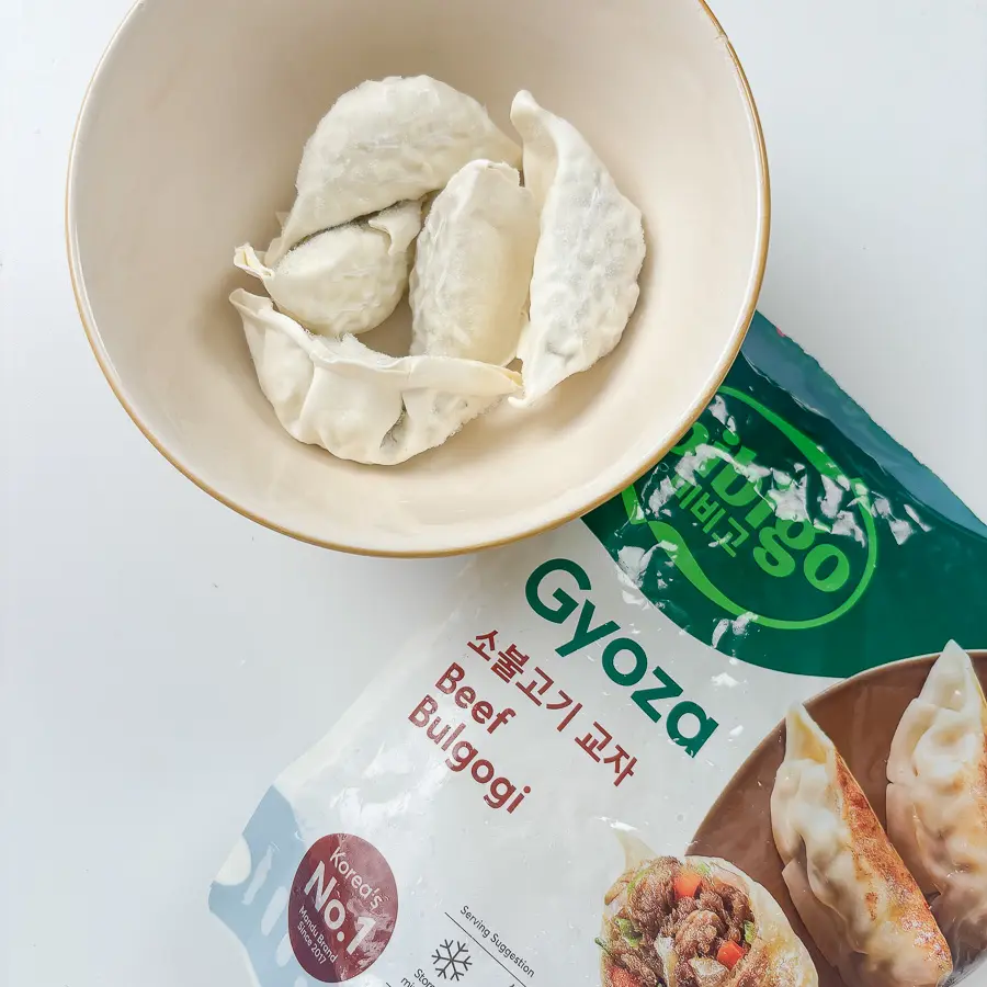 Cheese Mandu Rice: Quick 10-Min Korean Mandu Rice Bowl