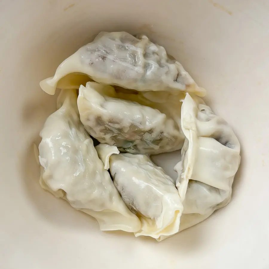 cheese mandu rice, Korean mandu rice bowl, dumpling rice recipe