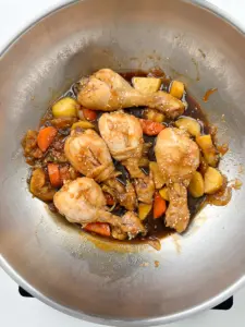 Jjimdak recipe, Korean soy sauce braised chicken, andong jjimdak recipe