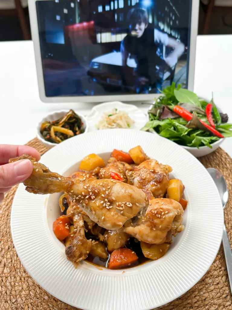 Easy Andong Jjimdak Recipe: Korean Soy Sauce Braised Chicken