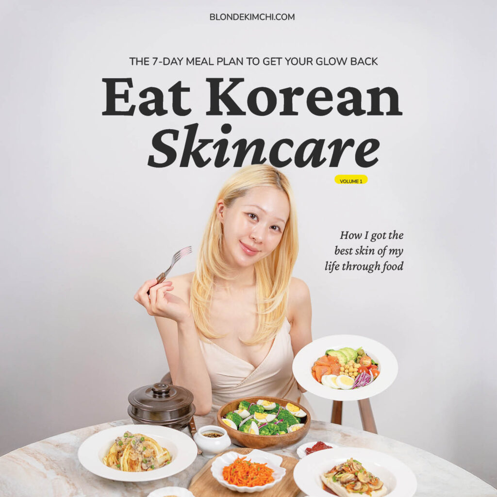 Clear Skin Diet: Eat Your Korean Skincare for Acne-Free Skin Eat Korean Scincare Meal Plan