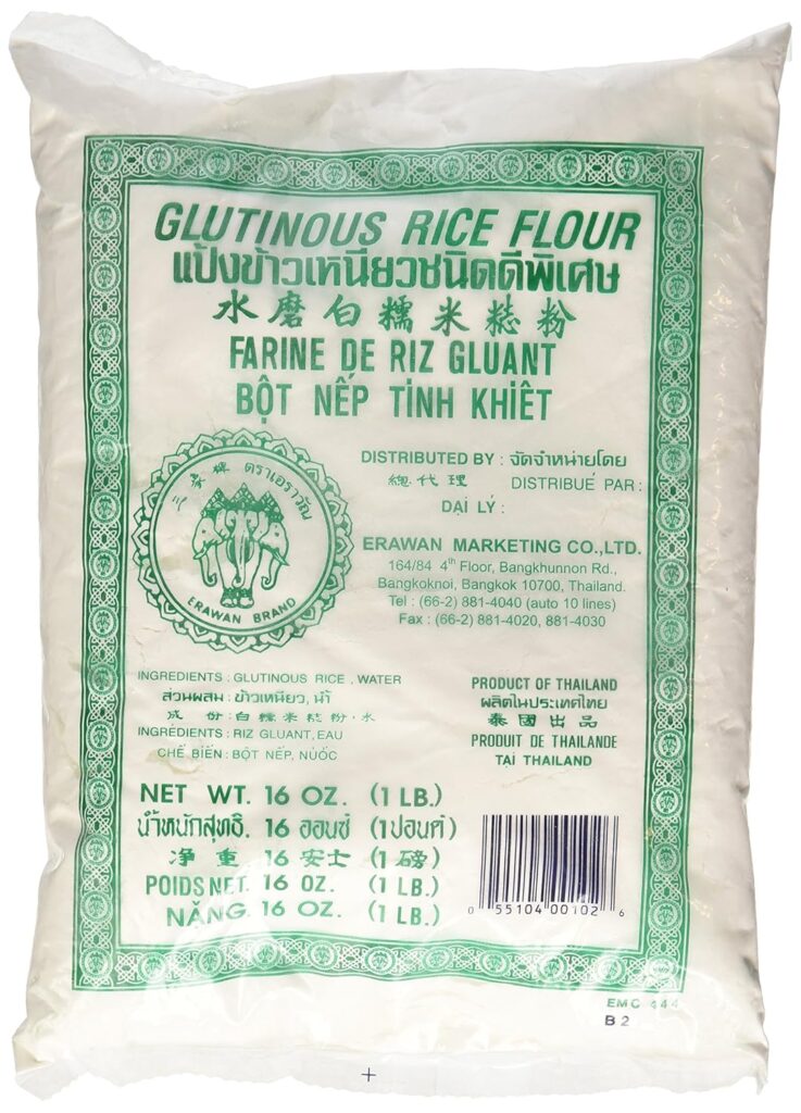 glutinous rice flour for Korean kitchen