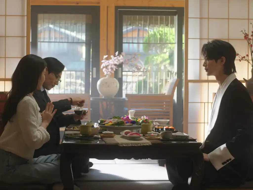 Korean Food in Perfect Crown: IU's K-Drama 2026