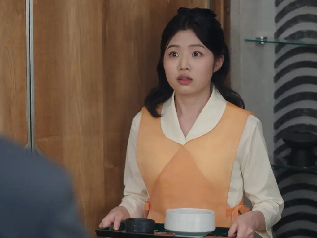 Tangyak traditional Korean herbal decoction in dark earthenware bowl Perfect Crown Episode 2