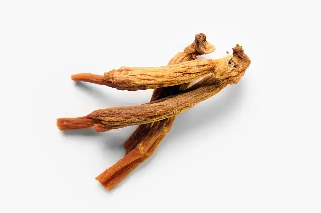 red ginseng is one of good anti aging Korean foods: collagen boosting foods