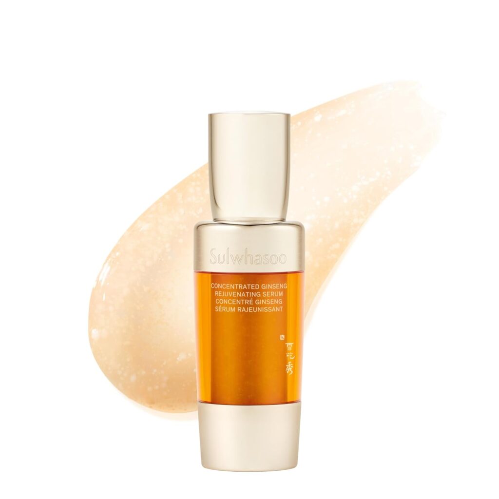 sulwhasoo ginseng serum: Korean skincare for wrinkles with collagen boosting foods