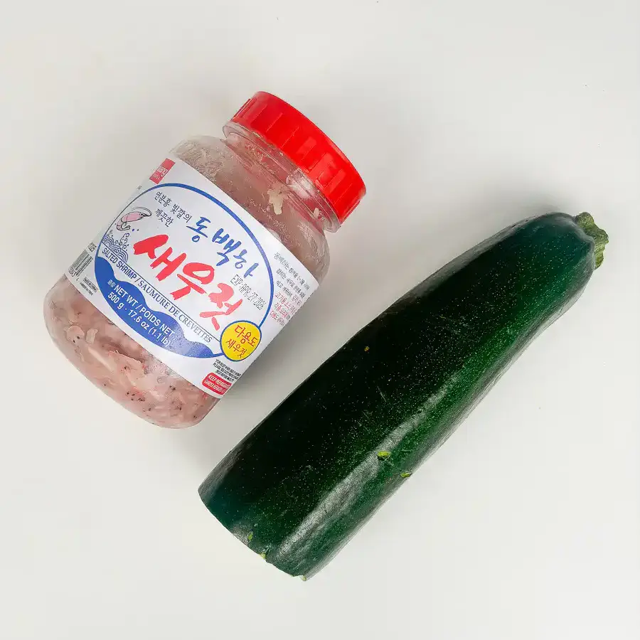 Grandma's Zucchini Stir Fry: 15-Min Best Korean Side Dish Saeujeot (salted shrimp) is the one ingredient that elevates this zucchini stir fry above the rest.