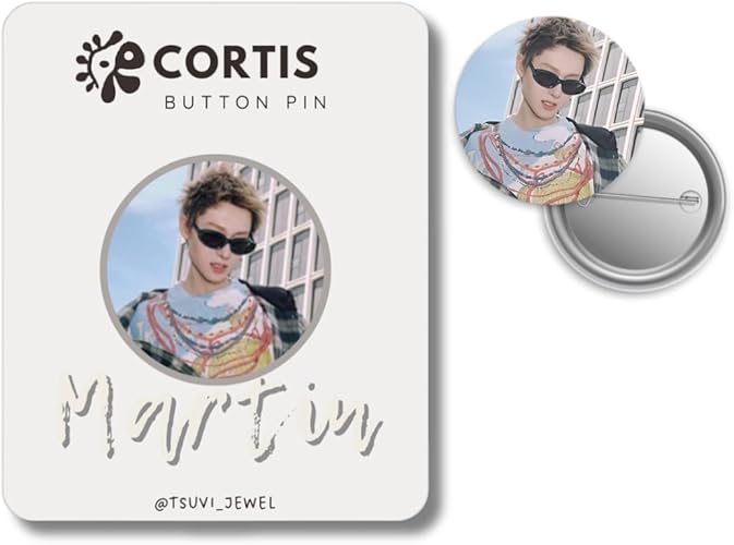CORTIS Martin pin badge