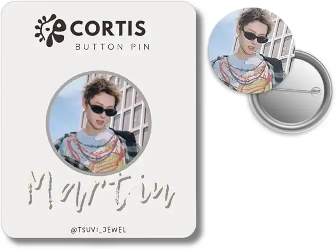 CORTIS Martin pin badge