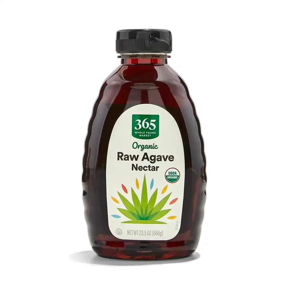 orgarnic agave syrup for healthy dessert