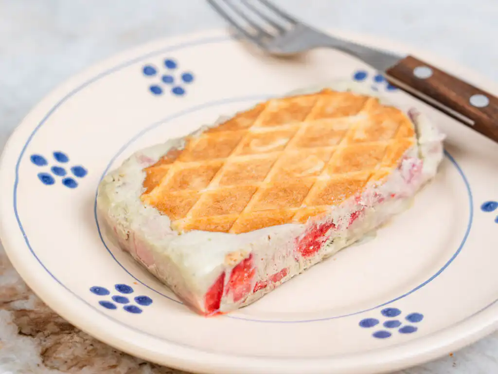 Viral Strawberry Matcha Ice Cream Sandwich strawberry matcha ice cream sandwich which is viral dessert in Korea