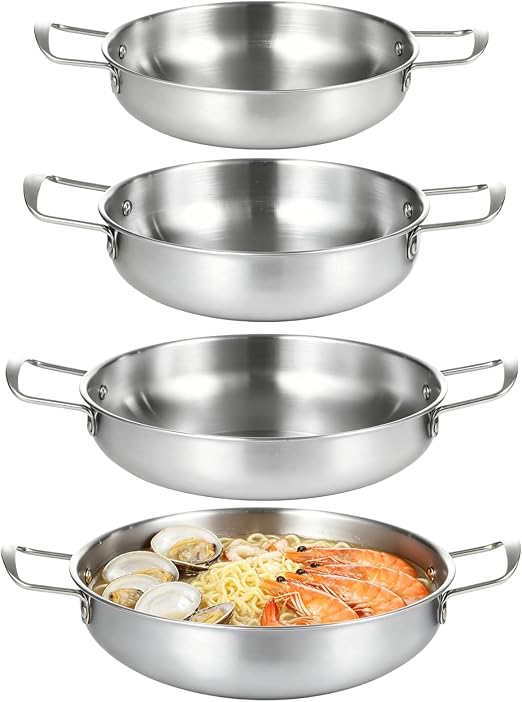 Top 10 Daiso Kitchen Items - Korean Restaurant Tableware Set Budae-jjigae, dak-galbi, jeyuk-bokkeum , this one pot from my Korean tableware set does it all.