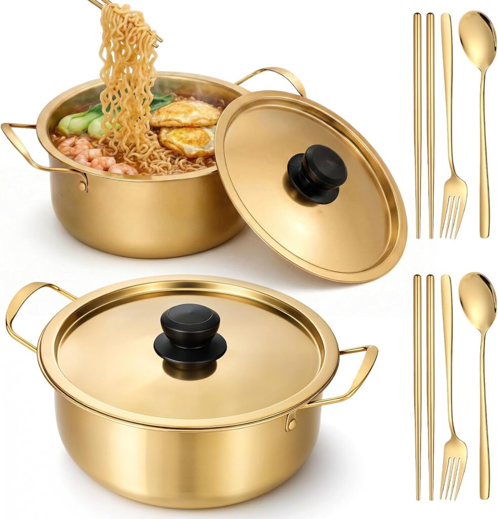 Top 10 Daiso Kitchen Items - Korean Restaurant Tableware Set Ramen pot on Amazon