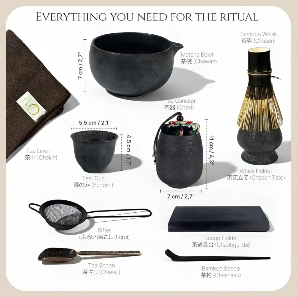 Premium Matcha Whisk Set