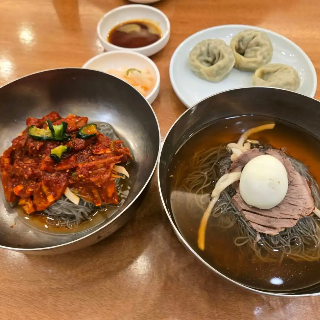 5 Best Naengmyeon in Seoul: local Korean Cold Noodle Spots mul naengmyeon and bibim maengmyeon: 5 Best Naengmyeon in Seoul