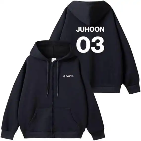 CORTIS zip up hoodie