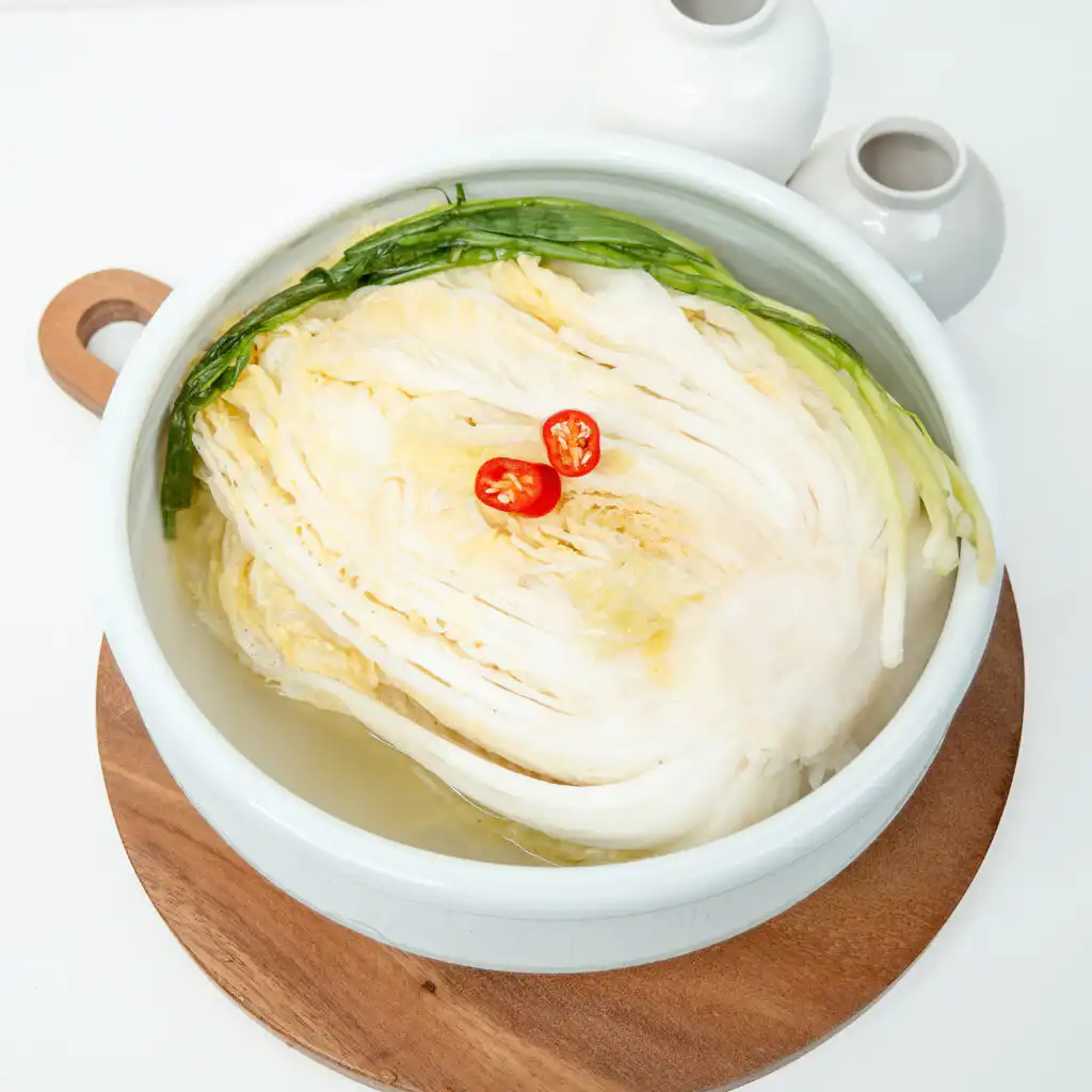 THE WHITE KIMCHI: Kimchi is originally white THE WHITE KIMCHI: Kimchi is originally white