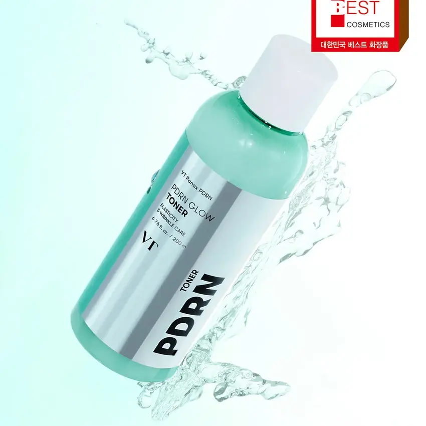 10 Best Daiso Korean Skincare Items: August 2026 Hits VT PDRN Glow Toner 200ml bottle for budget daiso korean skincare