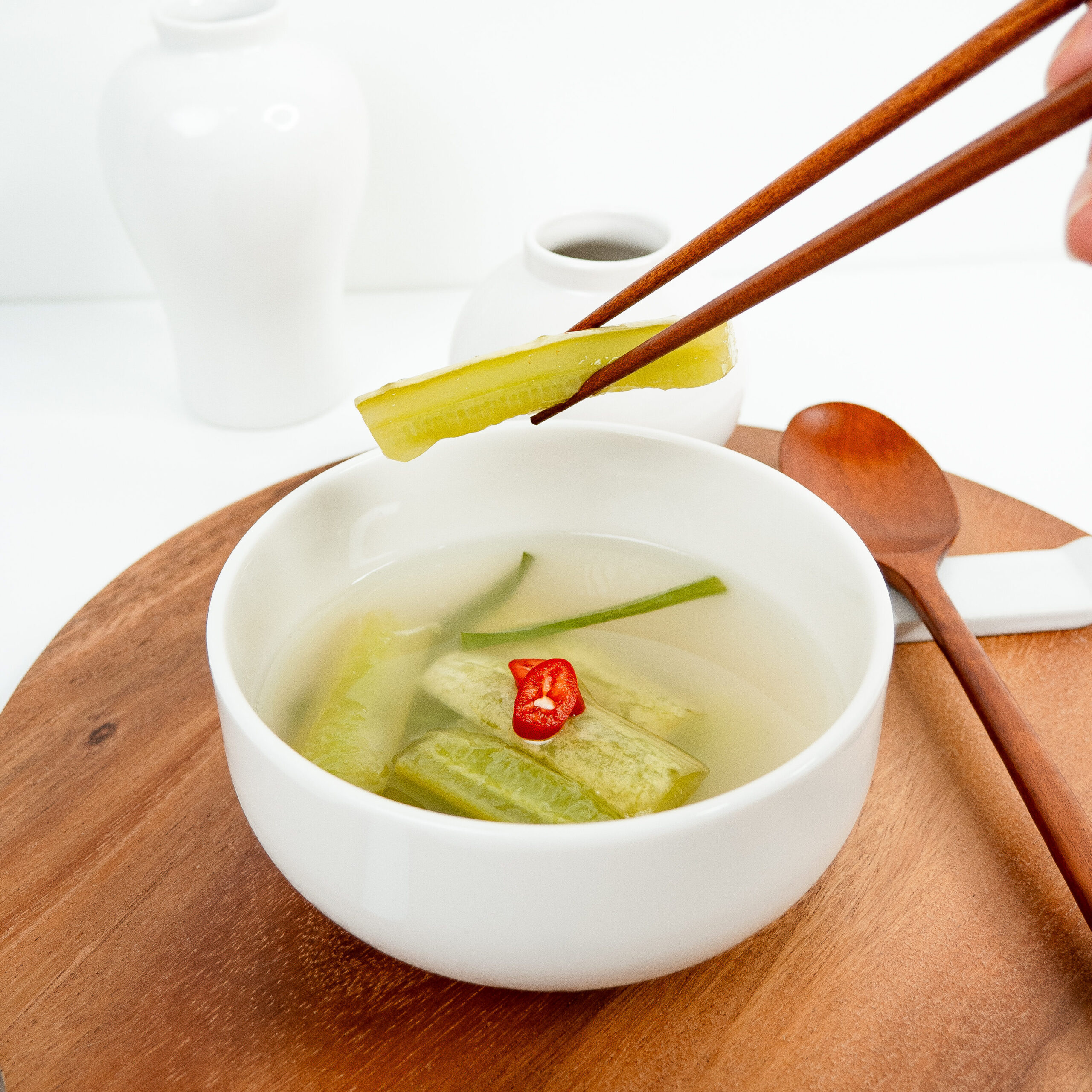 cucumber water kimchi recipe without gochugaru