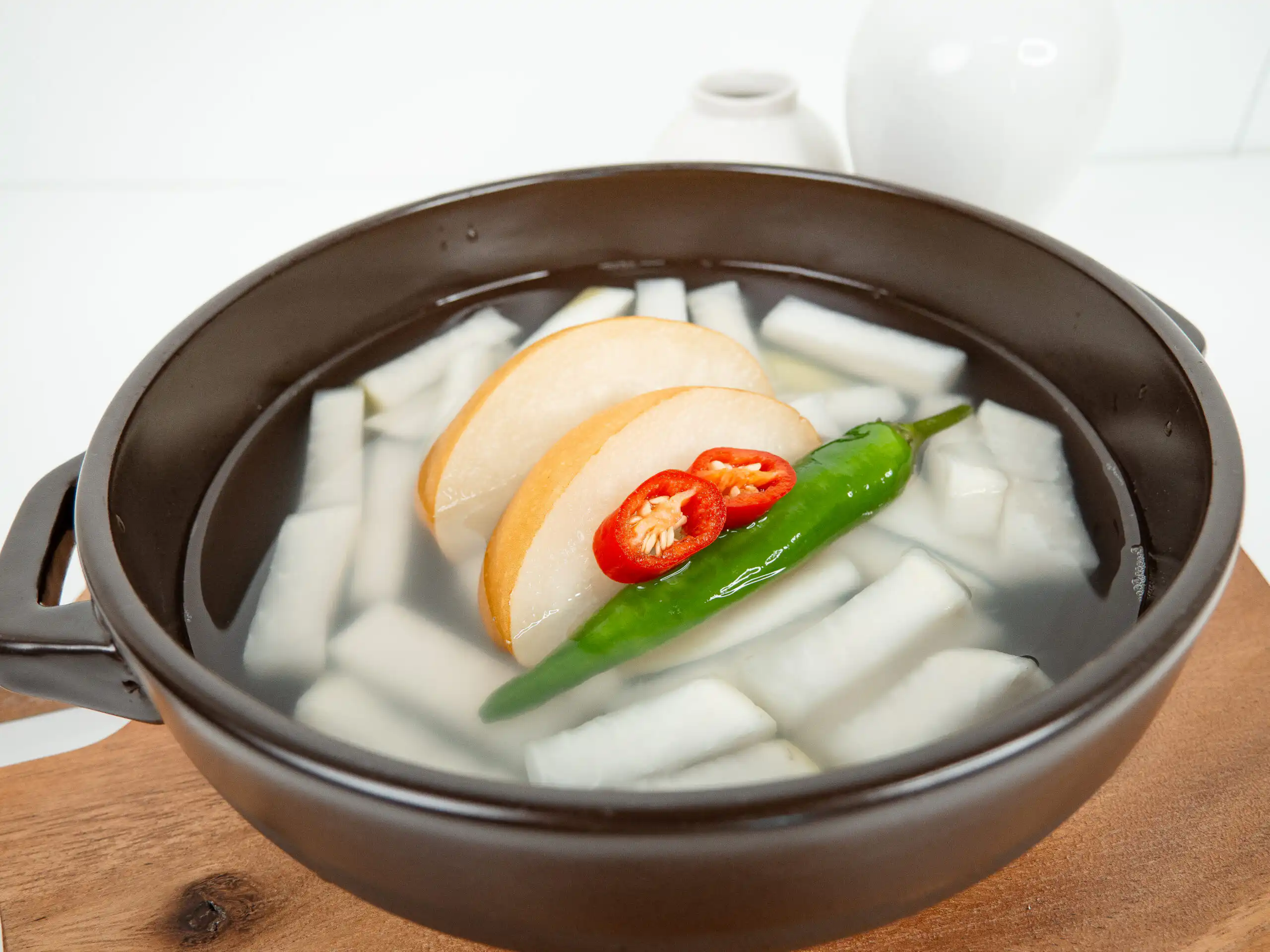 Dongchimi: mild kimchi recipe with whole radish