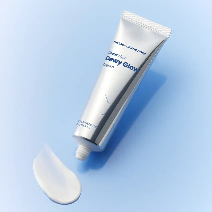 10 Best Daiso Korean Skincare Items: August 2026 Hits The Lab by Blanc Doux Clear Hyal Dewy Glow Cream in daiso korean skincare routine