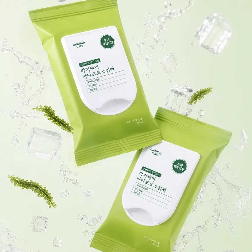 10 Best Daiso Korean Skincare Items: August 2026 Hits Mommycare Sea Grape Skin Pack 80 sheets tub for daiso korean skincare cooling pack