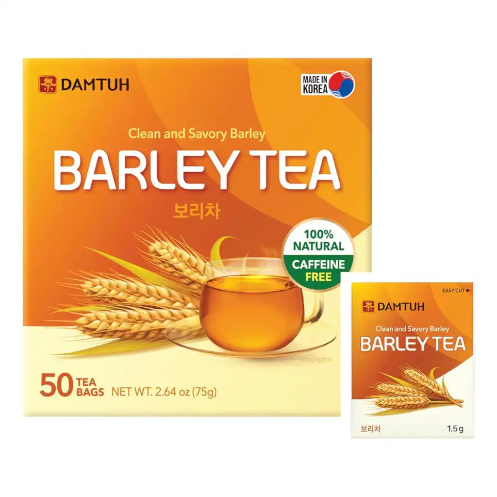 Viral Korean Barley Tea Latte: Easy Boricha Latte in 5 min barley tea bag
