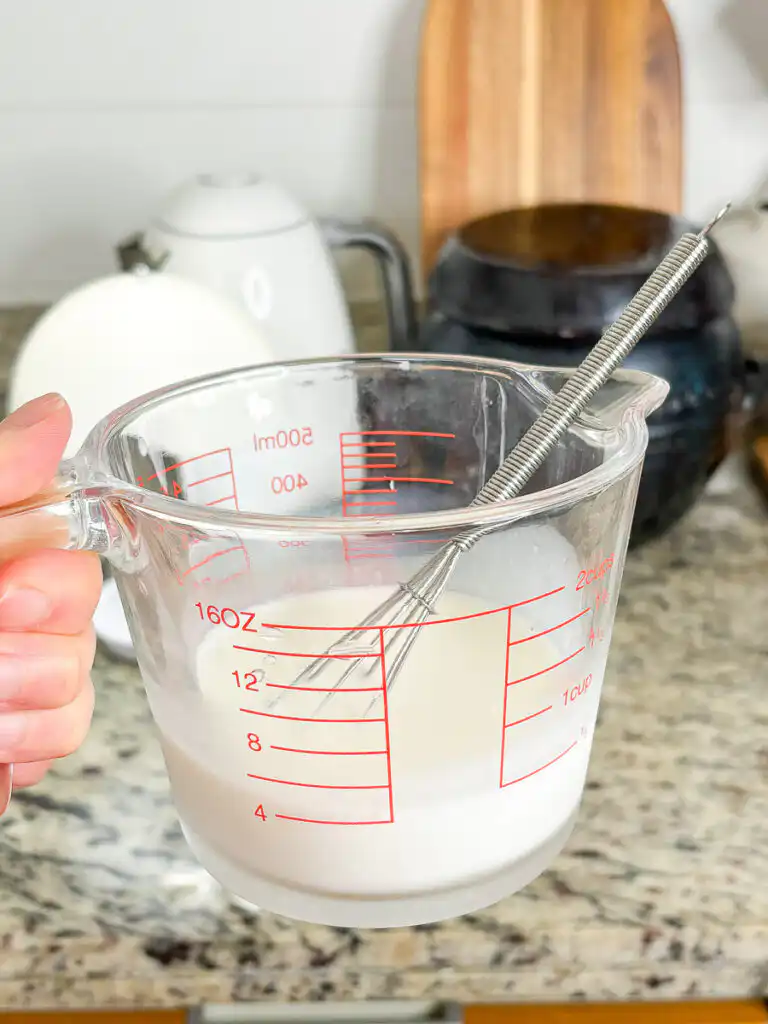 The secret of rich sweet milk for Boricha latte